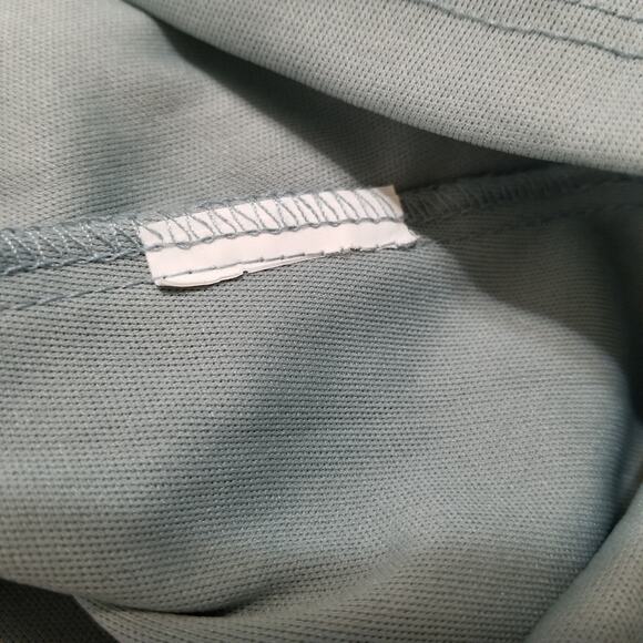 Rewind Junior's Blue Tiered Flutter Sleeve Smocked Neckline Dress Size Large - Picture 6 of 6